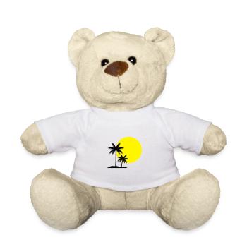 Palms - Teddy Bear - white - Front