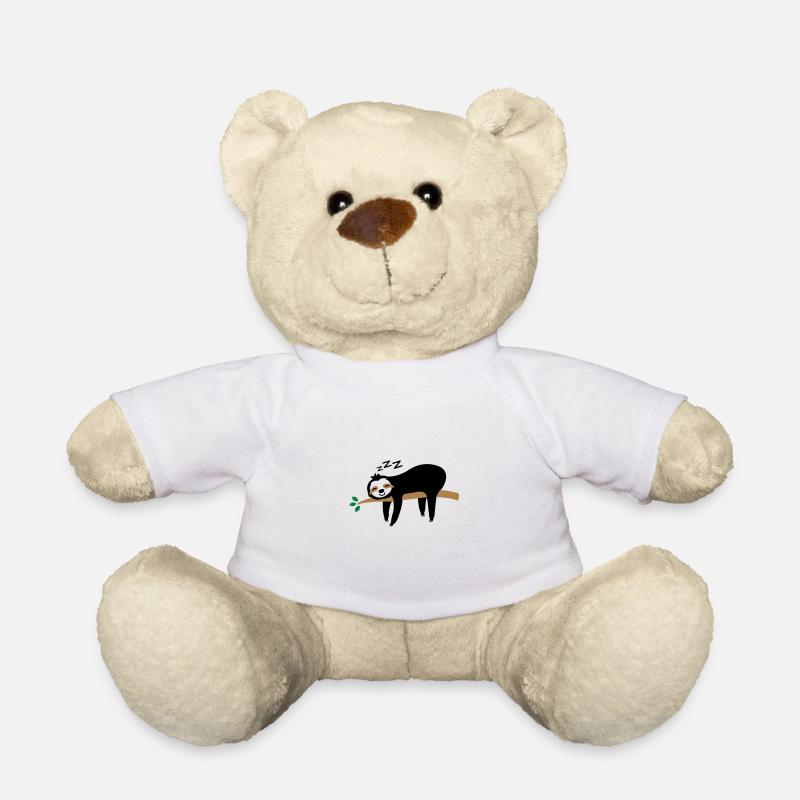 faultier sleep - Teddy - Weiß