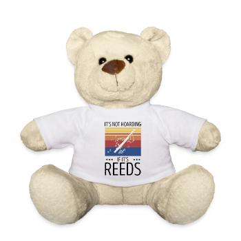 Orchestra and woodwind instrument - Teddy Bear - white - Front