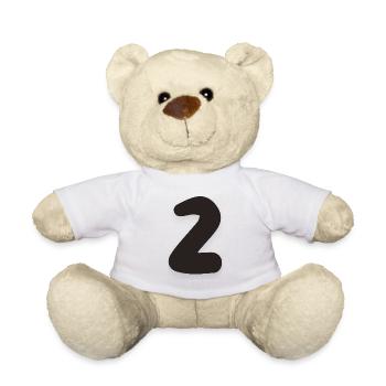 2 - Nounours - blanc - Devant