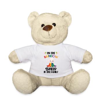I'm The Rainbow Sheep In The Family Lesbian Love G - Teddy - Weiß - Vorne