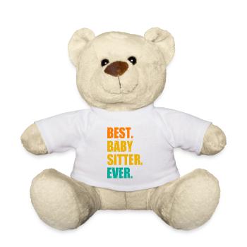 Best Babysitter Ever Daycare Provider Babysitting - Teddy - Weiß - Vorne