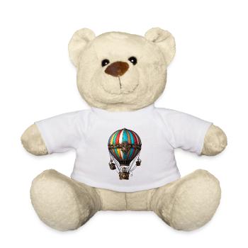 Heißluftballon - Teddy - Weiß - Vorne