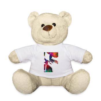 Radsport Kunst - Teddy - Weiß - Vorne