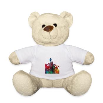 Alpinisme sport art #sport - Nounours - blanc - Devant