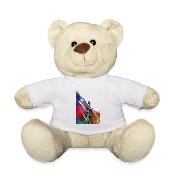 Alpinisme sport art #sport - Nounours - blanc - Devant