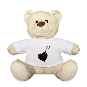 Herz - Teddy - Weiß - Vorne