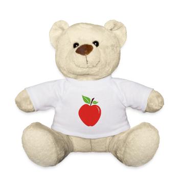 Pomme - Nounours - blanc - Devant