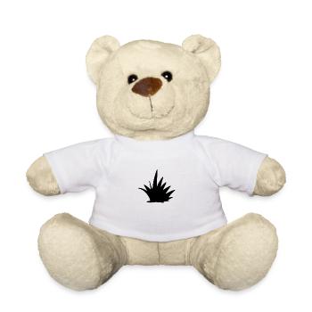 grass symbol natur pflanze form - Teddy - Weiß - Vorne