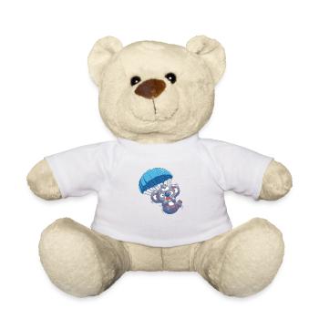 Koala effrayé - Nounours - blanc - Devant