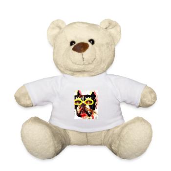 Cheers Frenchie - Teddy - Weiß - Vorne