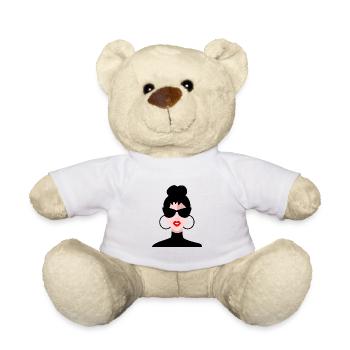 EHEFRAU. TOCHTER. JUGENDLICHER. FRAUENTAG - Teddy - Weiß - Vorne