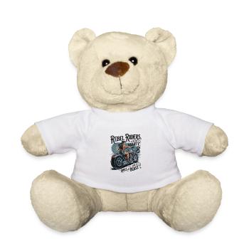 Rebel Riders Unleash The Rebel - Teddy - Weiß - Vorne