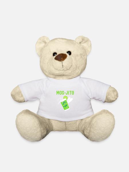 Mos-Jito Komiker Geschenk - Teddy - Weiß