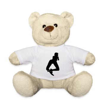 girl d1 - Nounours - blanc - Devant