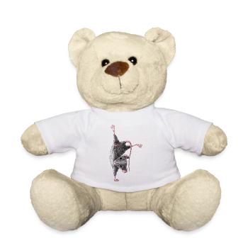 Maus - Teddy - Weiß - Vorne