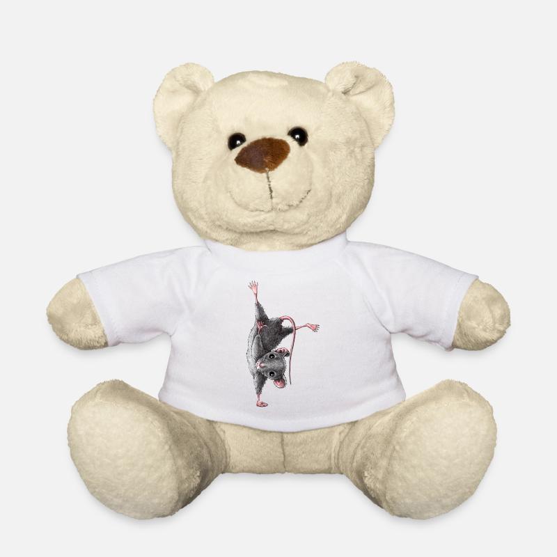 Mouse - Teddy Bear - white