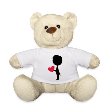 jeune marié - Nounours - blanc - Devant