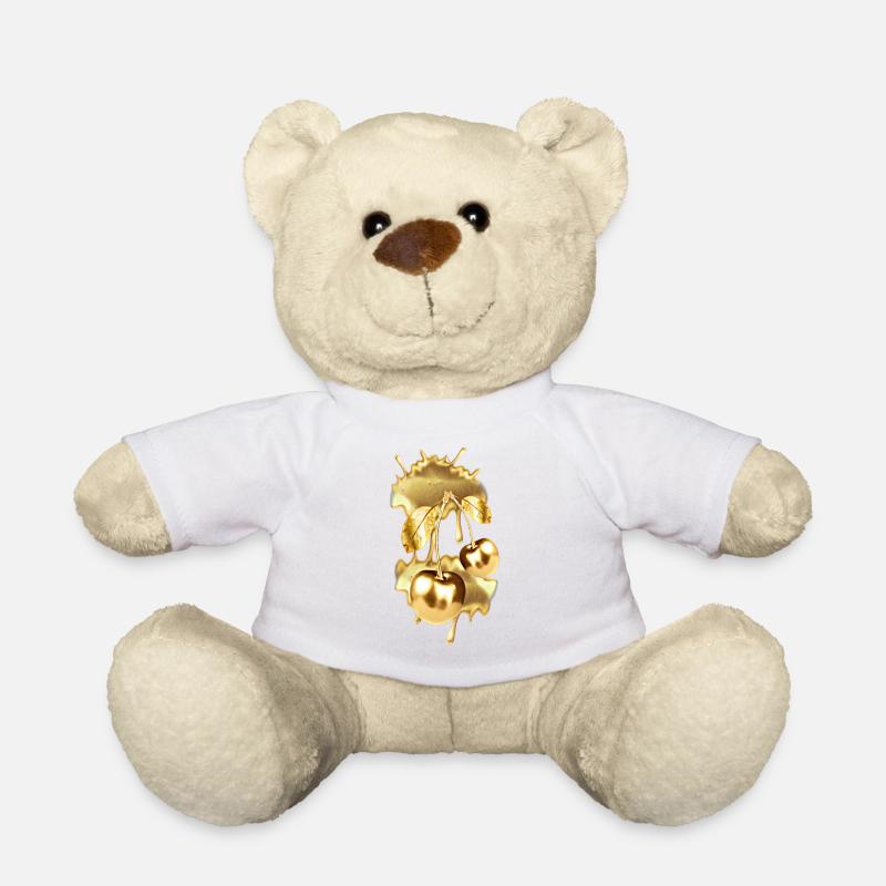 Goldene Kirsche - Teddy - Weiß