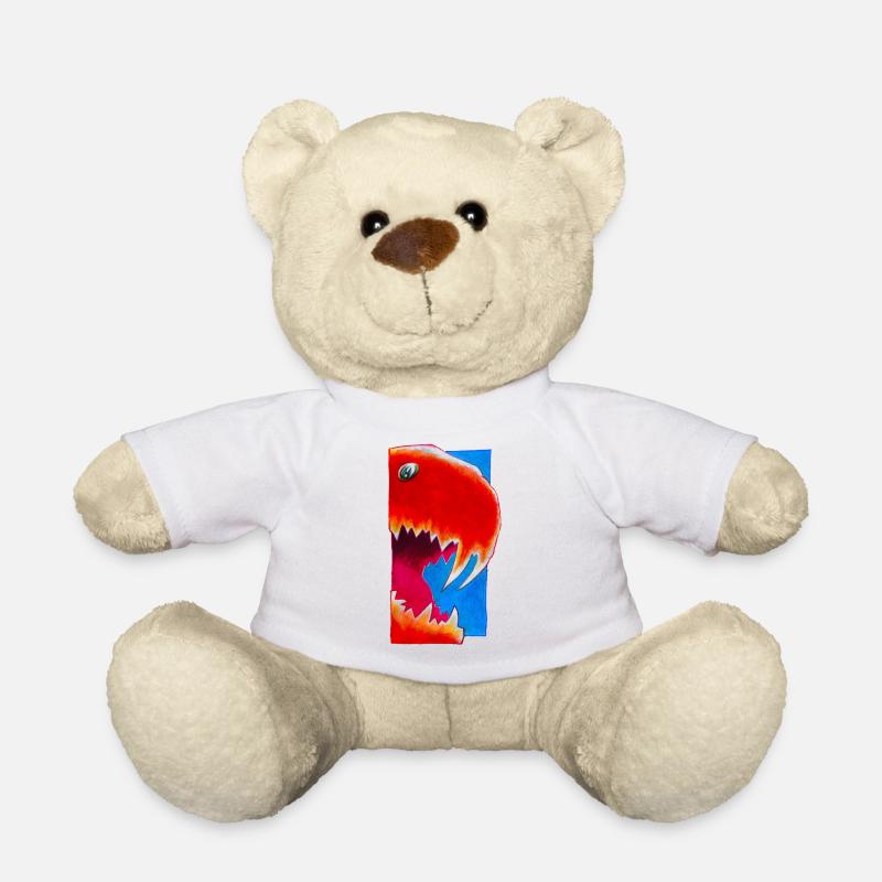 REd - Teddy - Weiß