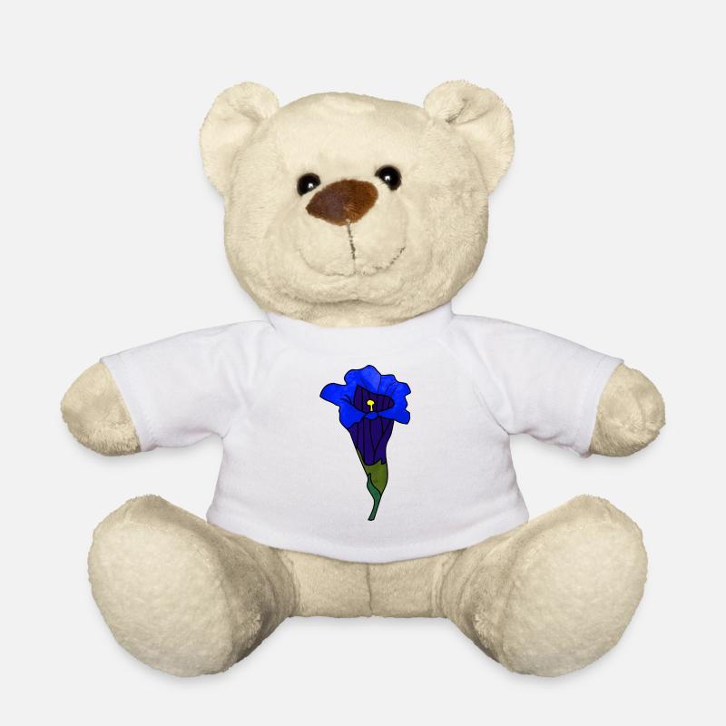 Enzian - Teddy - Weiß