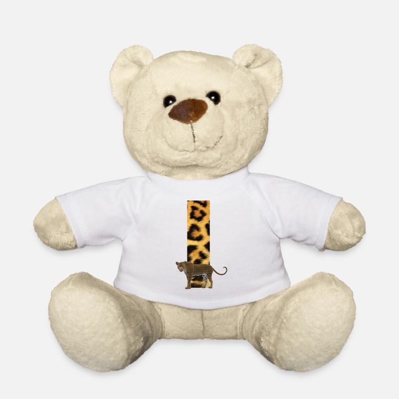 leopard i - Teddy - Weiß