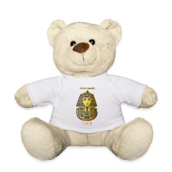 Tutanchamun Königsmaske Gold - Teddy - Weiß - Vorne