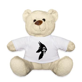 Anubis - Teddy Bear - white - Front