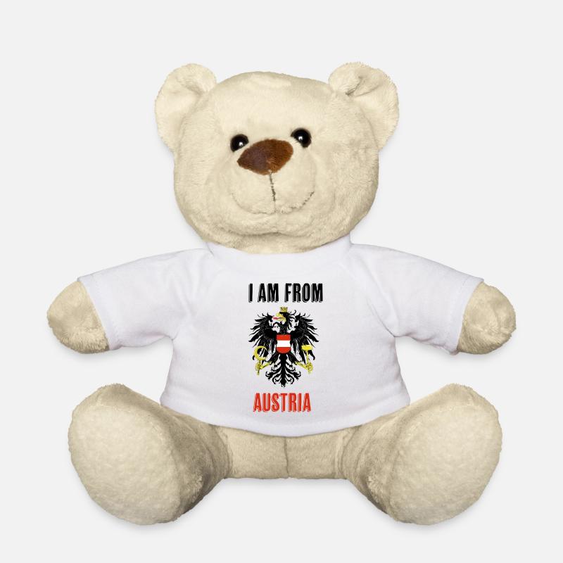 I am from Austria - Teddy - Weiß