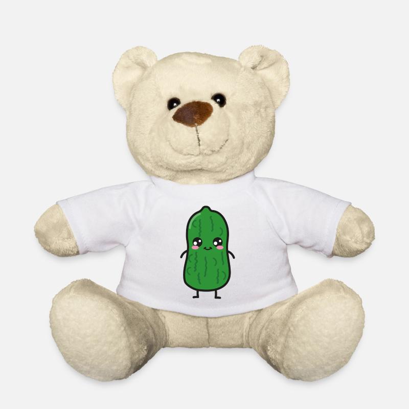 Saure Gurke Kawaii - Teddy - Weiß