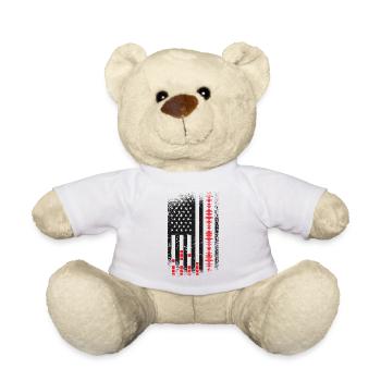 Technicien audio Audiomeister Audio - Nounours - blanc - Devant