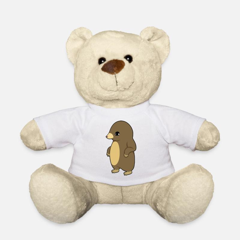 Taupe - Nounours - blanc