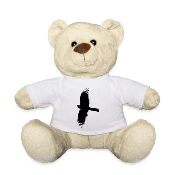 Oiseau de proie Aigle Animaux Animaux Animaux Faucon 1 - Nounours - blanc - Devant