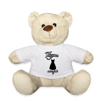 Elegance - beauty - Nounours - blanc - Devant