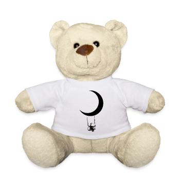 Moon Star Astronomy - Teddy Bear - white - Front