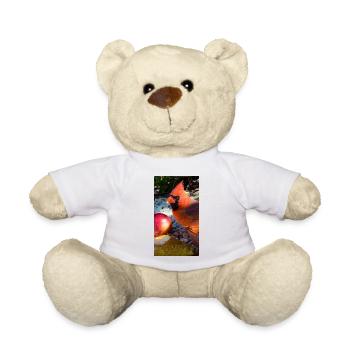 Nördlicher Kardinal - Teddy - Weiß - Vorne
