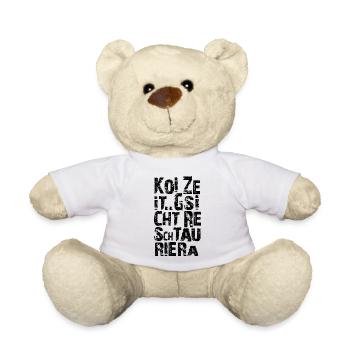 Gsicht reschtauriera - Teddy - Weiß - Vorne