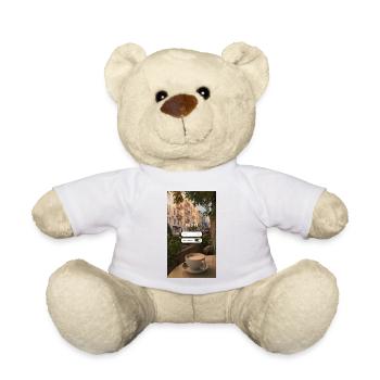 Leben genießen Erinnerung - Teddy - Weiß - Vorne