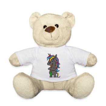 pferd - Teddy - Weiß - Vorne