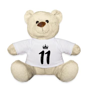 11 couronnes - Nounours - blanc - Devant