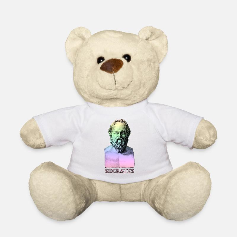 Socrates - Teddy Bear - white