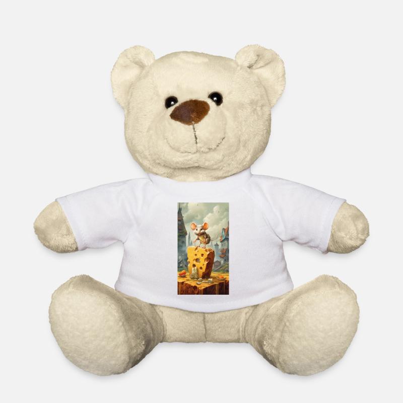 Mouse - Teddy Bear - white