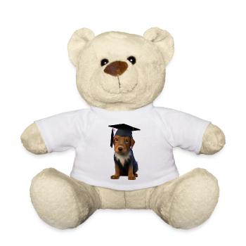 Bachelor Labrador Dogs Graduation Studies - Nounours - blanc - Devant