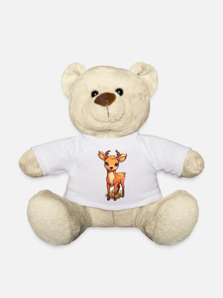 Petit Cert mignon - Nounours - blanc