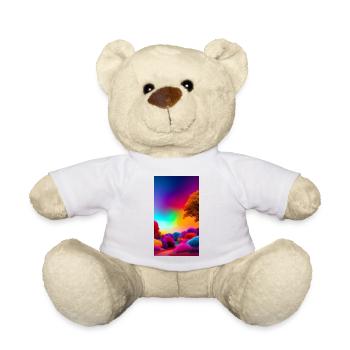Spectacle couleur brillant - Nounours - blanc - Devant