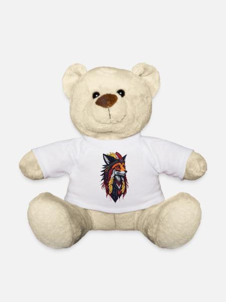 Renard Renard b - Nounours - blanc
