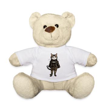Märchenprinz - Steampunk - Teddy - Weiß - Vorne