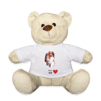 Aussie Dad - Teddy - Weiß - Vorne