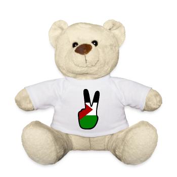 Free palestine - Teddy - Weiß - Vorne