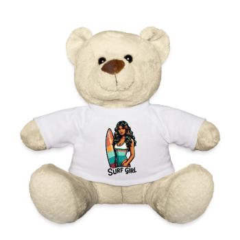 Sufen Surfing Surfer Wellenreiter - Teddy - Weiß - Vorne